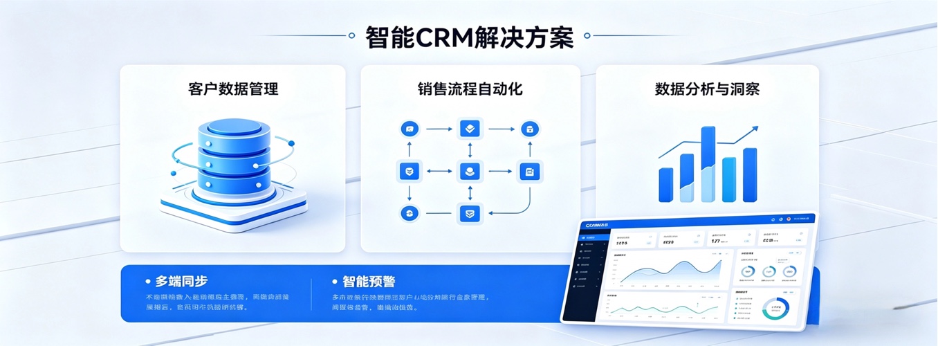 智能CRM客户关系管理解决方案